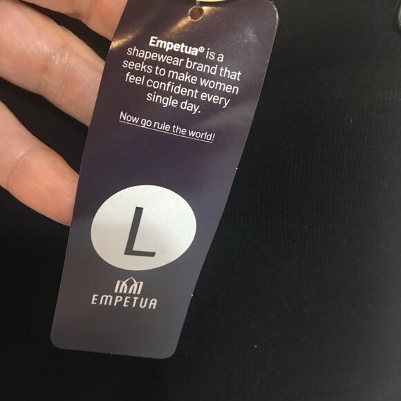 Empetua Shapewear Panty Brief High-Waisted Black Large - Picture 6 of 6